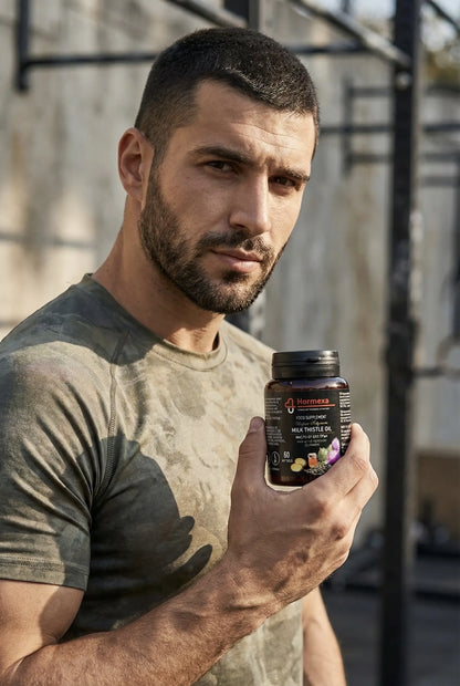 NATURAL DETOX - Гел капсули с масло от бял трън за детокс и регенерация на черния дроб | Hormexa